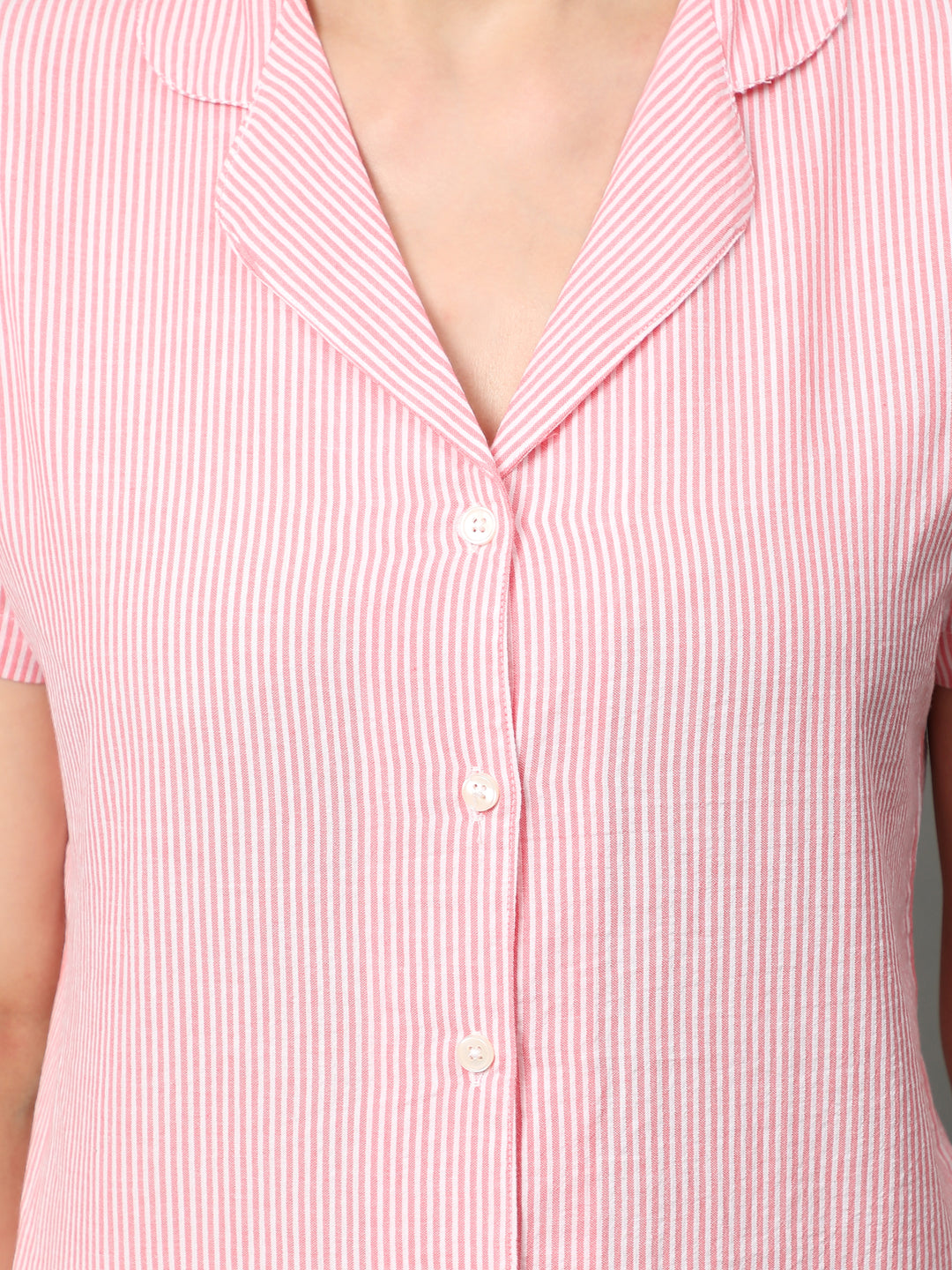 Nightwear Set - Red Stripes