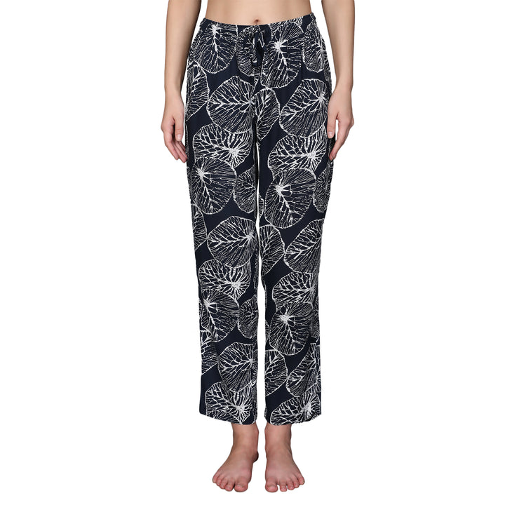 Nightwear Set - Black Wake Up Print