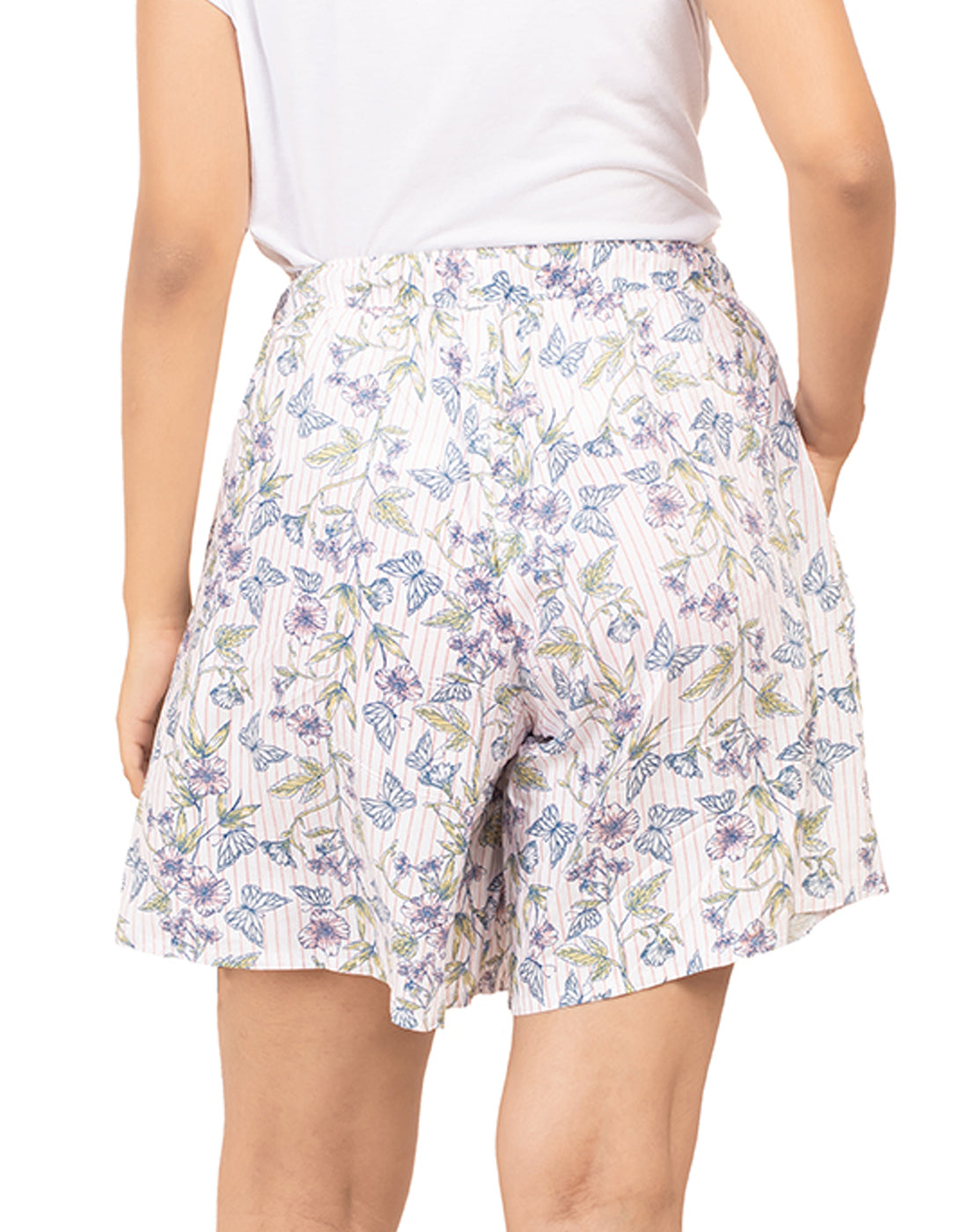 Culotte Shorts for Women-Butterflies