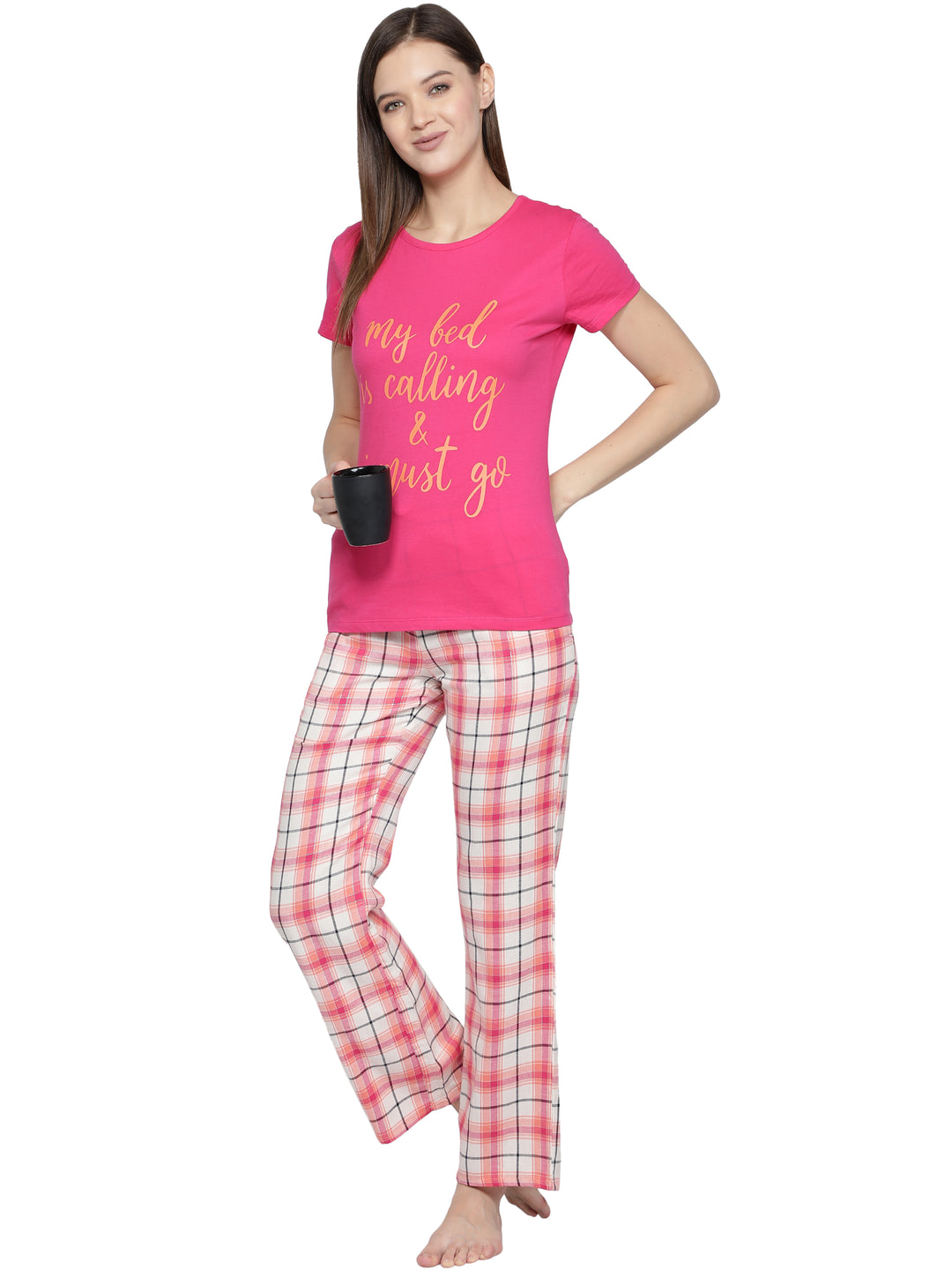 Nightwear Set - My Bed Is Calling Print