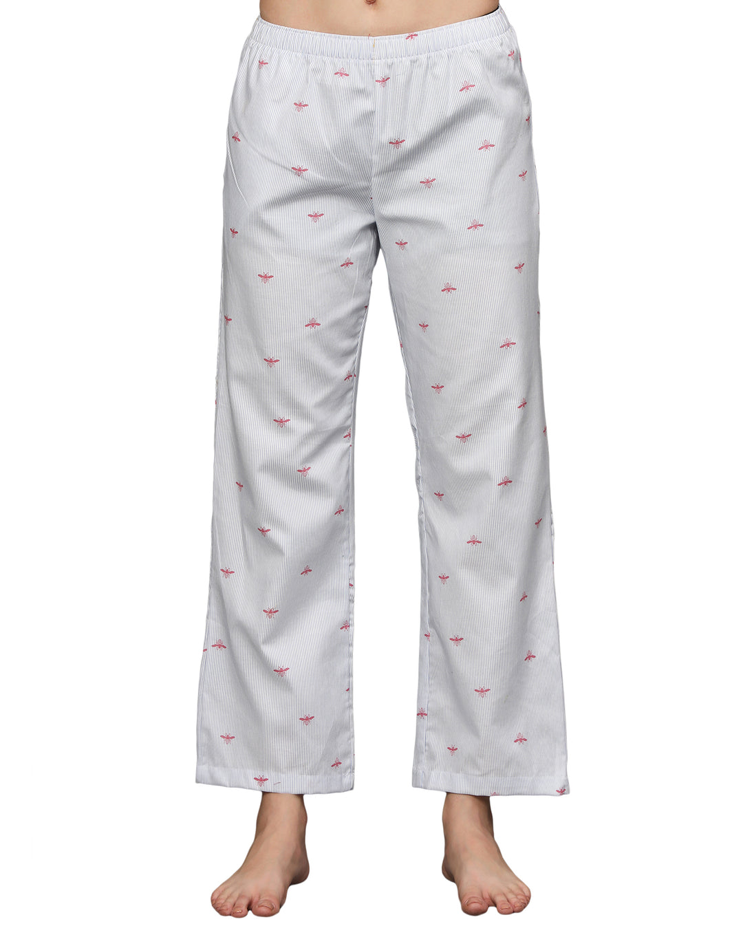 Nightwear Set - Pink Bee Print