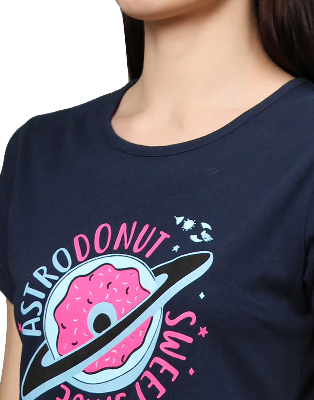 Nightwear Set - Blue Astrodonut Print