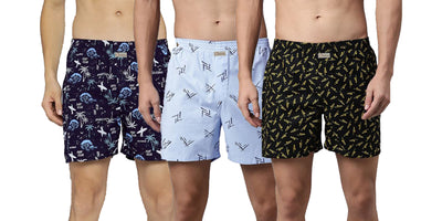 Boxers for Men (Pack of 3) - Assorted