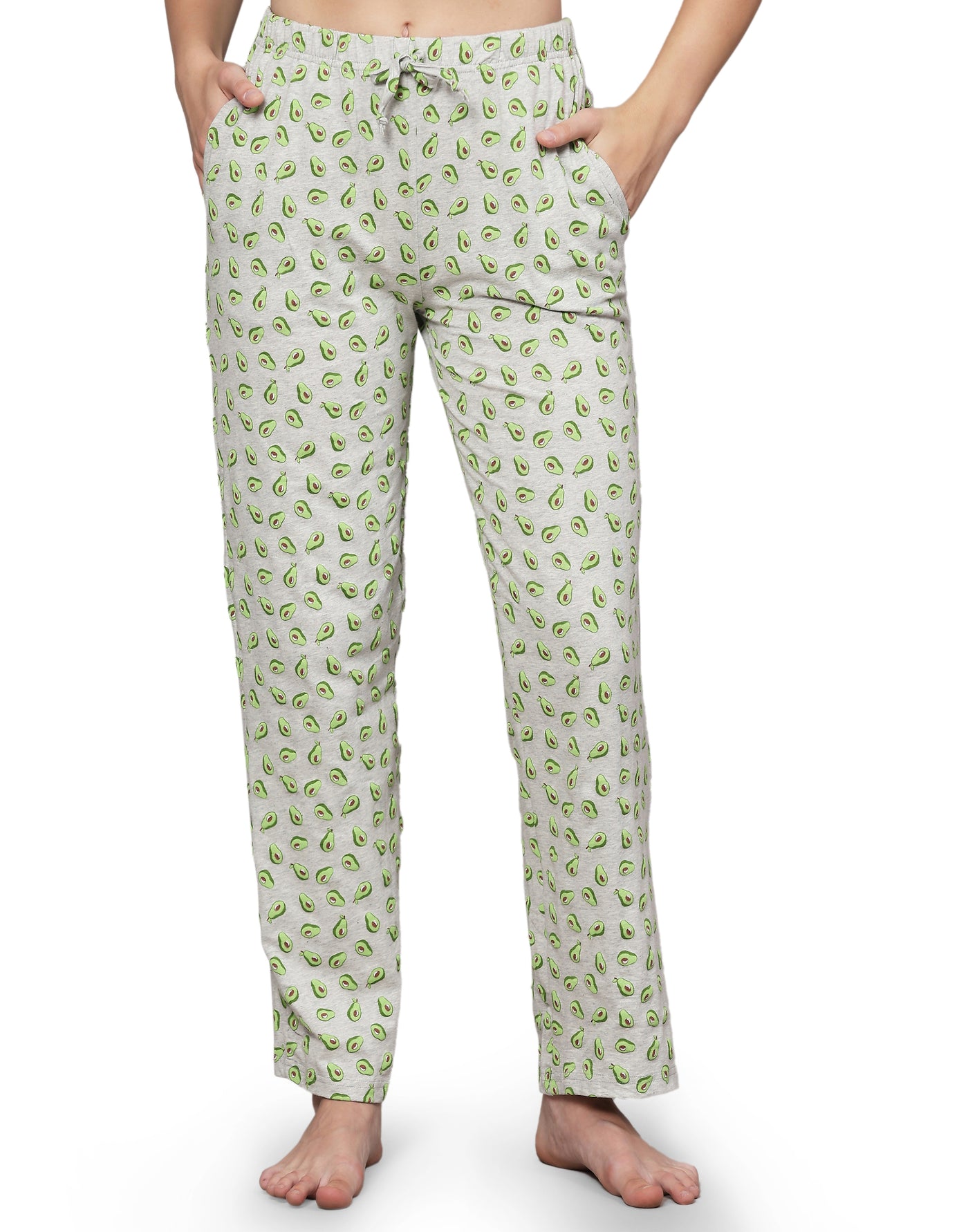 Pyjama Set for Women-Avocado Print