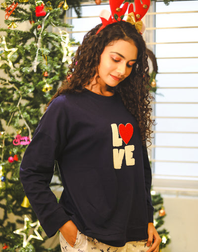 Sweatshirt for Women - Love