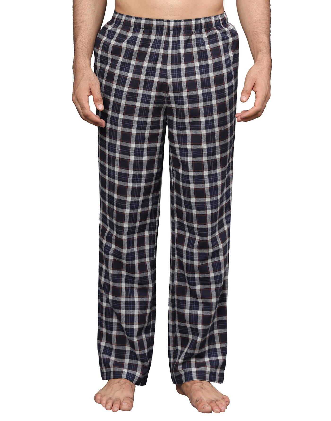Pyjama Set for Men-Navy & Black Checked