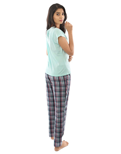 Pyjama Set for Women-Cherry Blossom