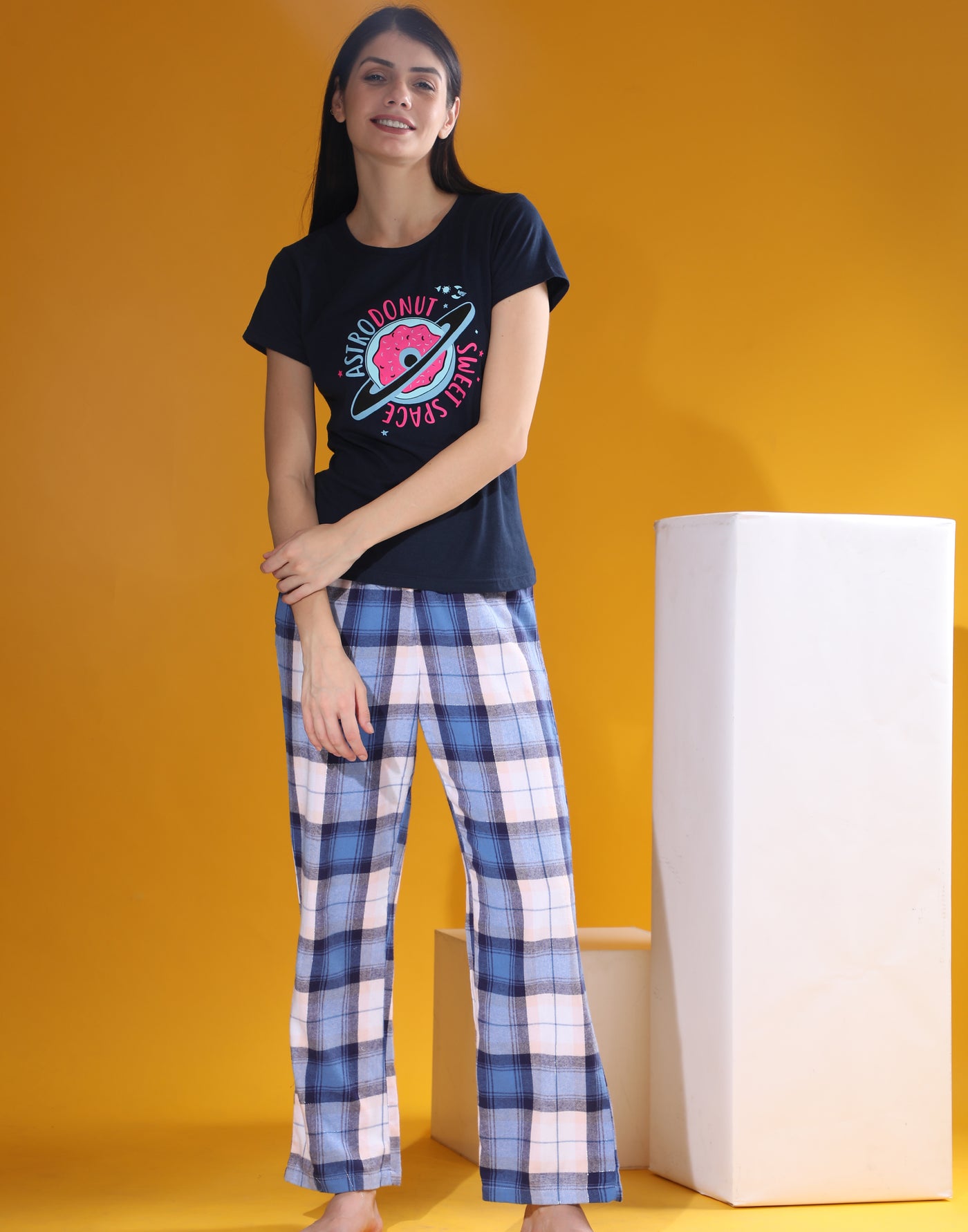 Pyjama Set for Women-Astrodonut Print